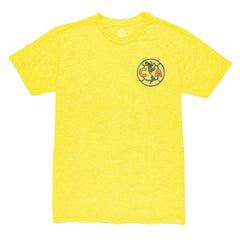 Alejandro Zendejas Club America 1863FC Vintage Player Name & Number Tri-blend T-Shirt Yellow