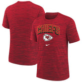 Kansas City Chiefs Nike Youth Sideline Velocity Performance T-Shirt