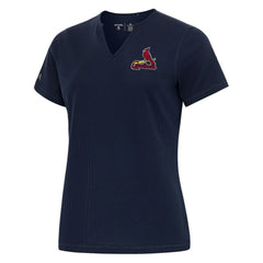St. Louis Cardinals Antigua Women's Notch Neck T-Shirt | MLB Discount