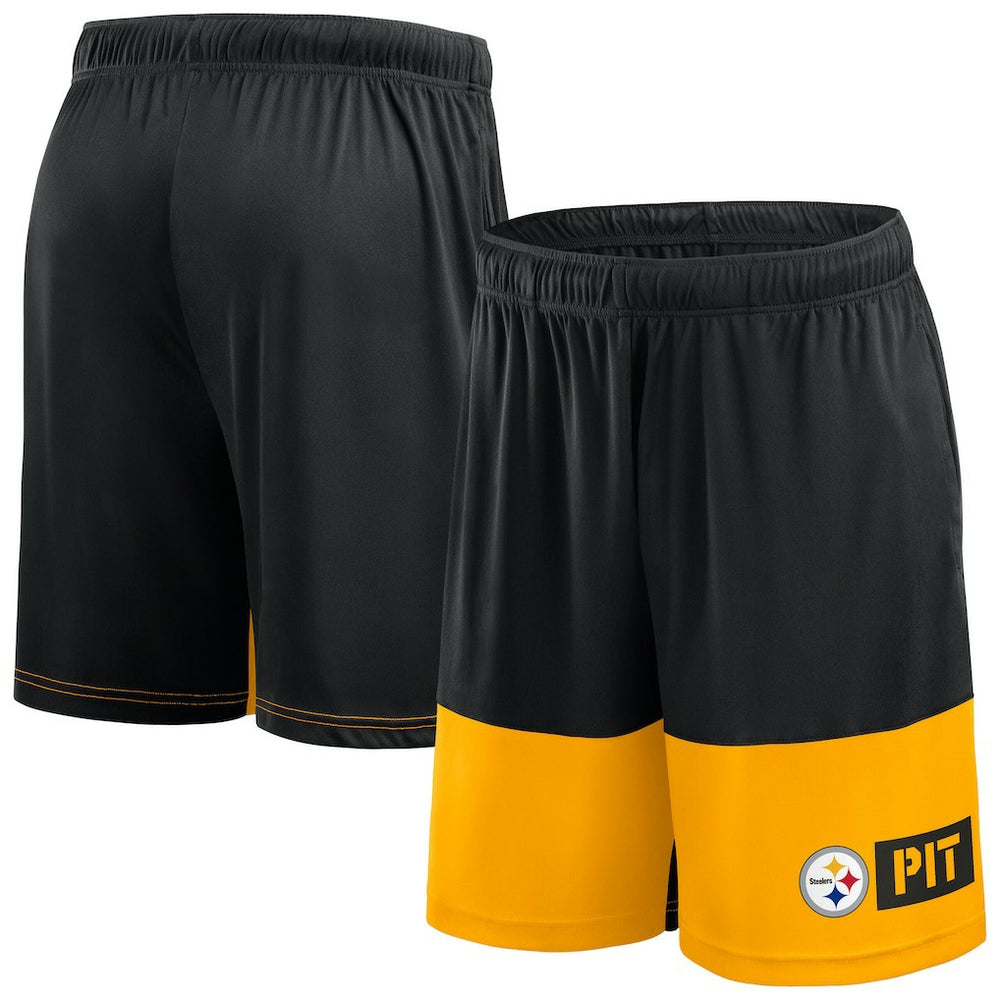 Pittsburgh Steelers Fanatics Big & Tall Best of the Best Performance Shorts