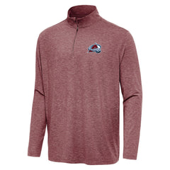 Colorado Avalanche Antigua Hunk Quarter-Zip Top On Sale