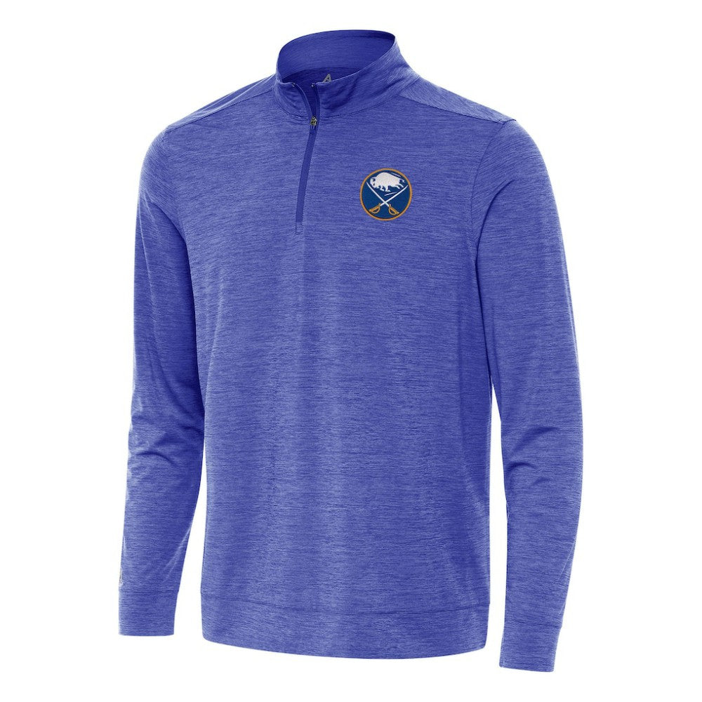 Buffalo Sabres Antigua Bright Quarter-Zip Top For Sale