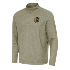 Chicago Blackhawks Antigua Subtle Quarter-Zip Sweatshirt Sale