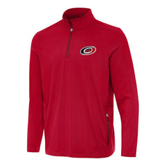 Carolina Hurricanes Antigua Perilous Quarter-Zip Sweatshirt Online