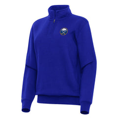 Buffalo Sabres Antigua Women's Victory Quarter-Zip Sweatshirt Sale