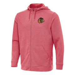 Chicago Blackhawks Antigua Effortless Full-Zip Hoodie Jacket Sale