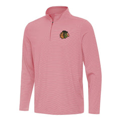 Chicago Blackhawks Antigua Twine Quarter-Zip Top Discount