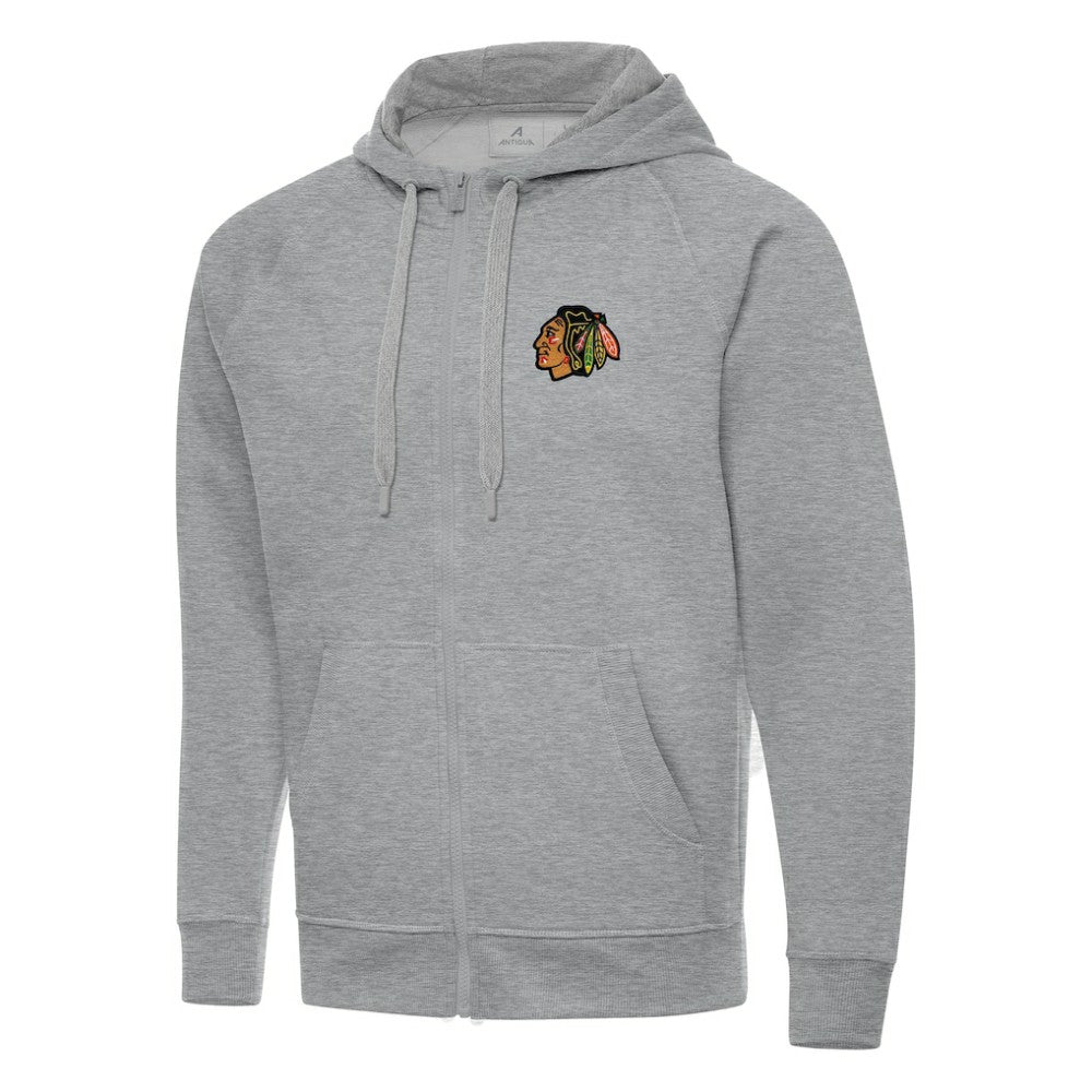 Chicago Blackhawks Antigua Big & Tall Victory Full-Zip Hoodie Discount
