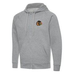 Chicago Blackhawks Antigua Big & Tall Victory Full-Zip Hoodie Discount