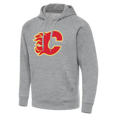 Calgary Flames Antigua Big & Tall Victory Pullover Hoodie Discount