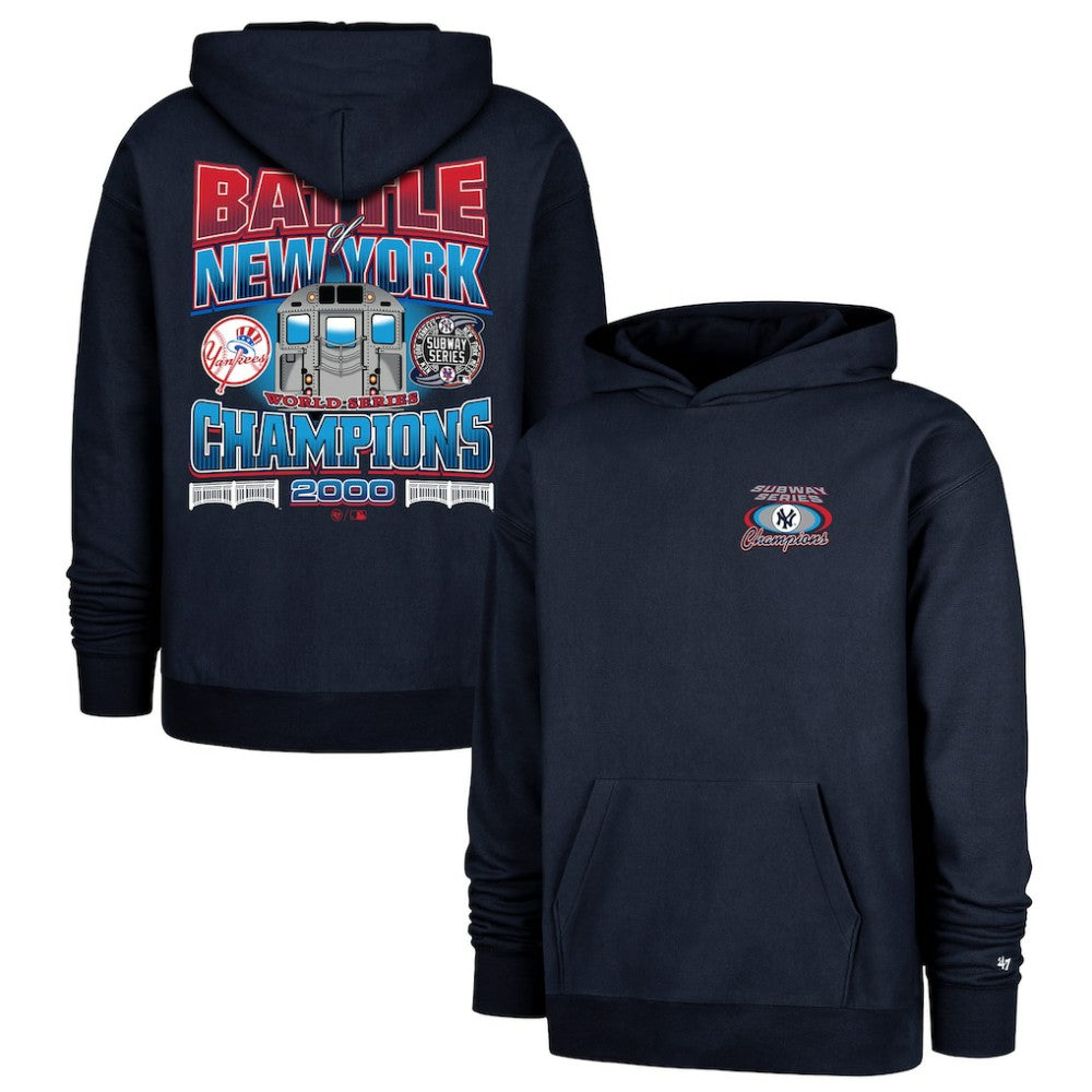 New York Yankees '47 2000 World Series Champions Showcase Backer Pullover Hoodie | MLB For sale