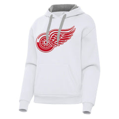 Detroit Red Wings Antigua Women's Victory Pullover Hoodie Discount