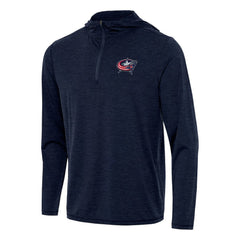 Columbus Blue Jackets Antigua Tidy Quarter-Zip Hoodie Discount