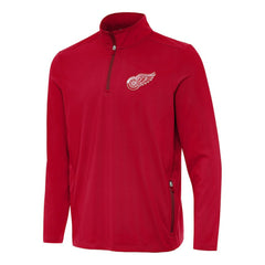 Detroit Red Wings Antigua Perilous Quarter-Zip Sweatshirt Outlet