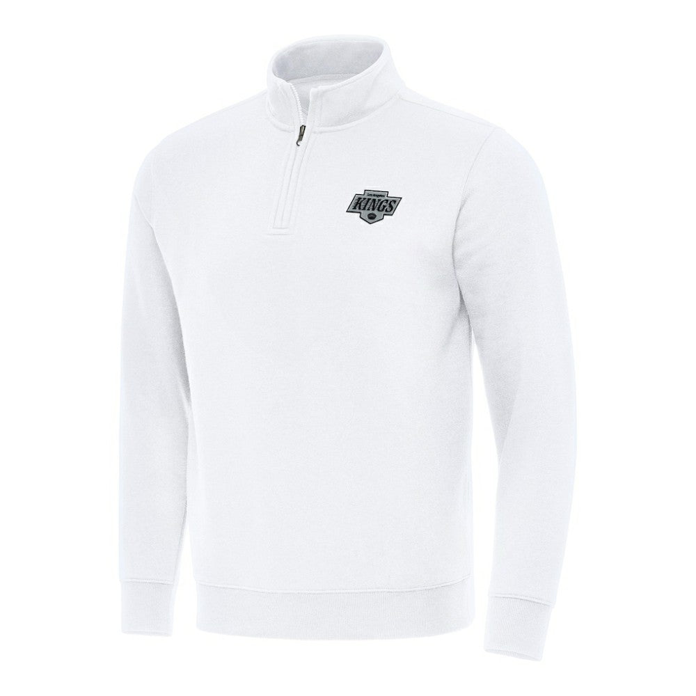 Los Angeles Kings Antigua Victory Quarter-Zip Mock Sweatshirt On Sale