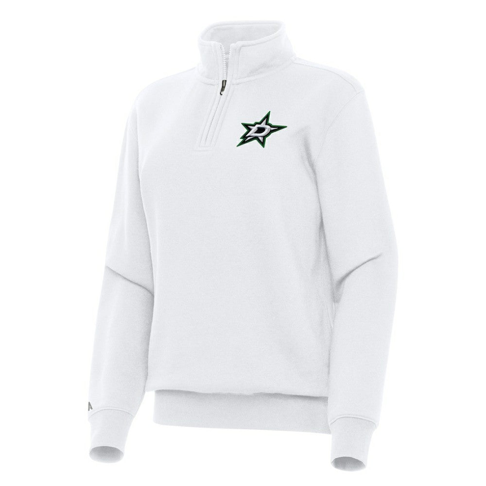 Dallas Stars Antigua Women's Victory Quarter-Zip Sweatshirt On Sale