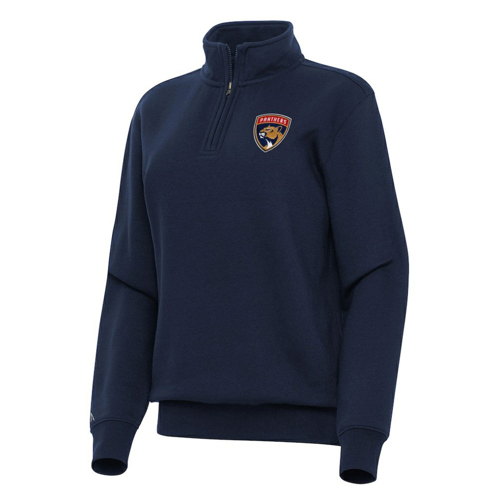Florida Panthers Antigua Women's Victory Quarter-Zip Sweatshirt For Sale