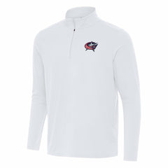 Columbus Blue Jackets Antigua Intent Quarter-Zip Top Sale