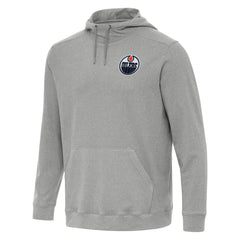 Edmonton Oilers Antigua Cloud Pullover Hoodie For Sale