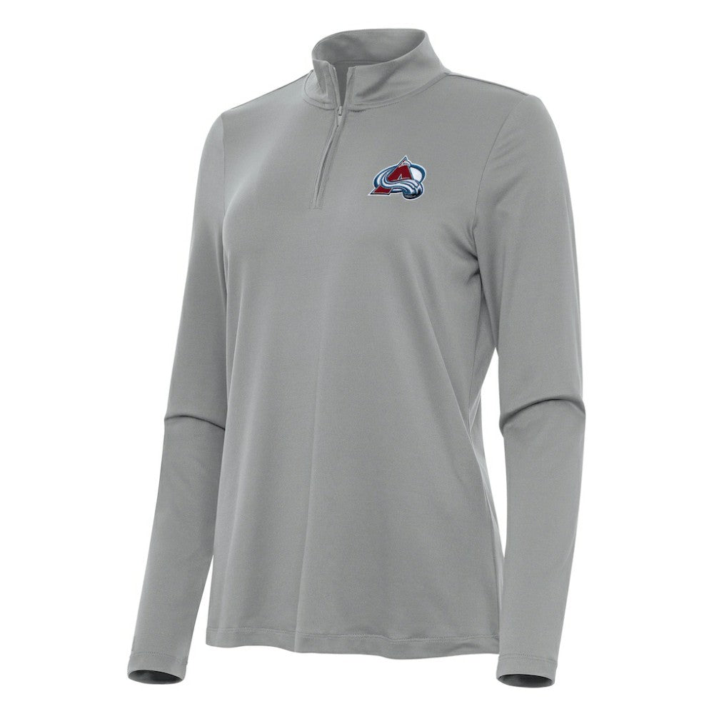 Colorado Avalanche Antigua Women's Reprocess Quarter-Zip Top Sale