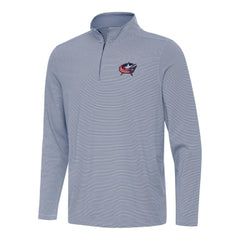 Columbus Blue Jackets Antigua Twine Quarter-Zip Top Sale