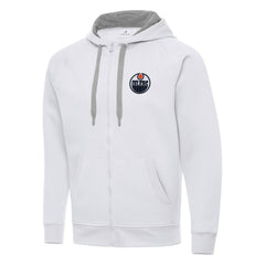 Edmonton Oilers Antigua Big & Tall Victory Full-Zip Hoodie Online