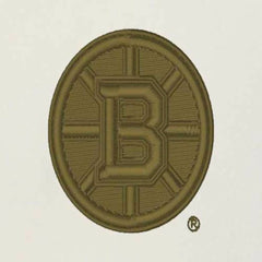 Boston Bruins Antigua Intrepid Sand Raglan Long Sleeve Hoodie T-Shirt Outlet