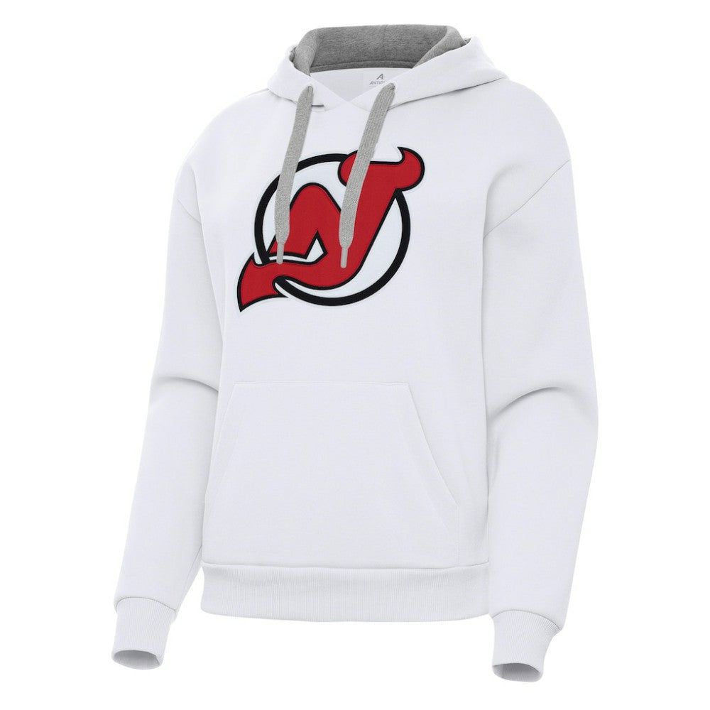 New Jersey Devils Antigua Women's Victory Pullover Hoodie Sale
