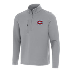 Montreal Canadiens Antigua Insider Quarter-Zip Top Sale