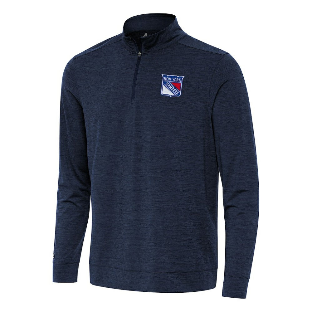 New York Rangers Antigua Bright Quarter-Zip Top Sale