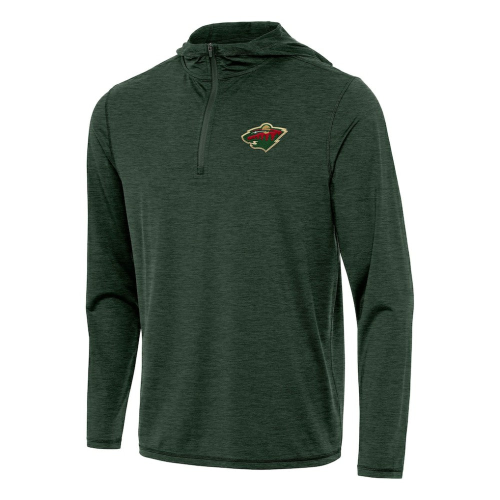 Minnesota Wild Antigua Tidy Quarter-Zip Hoodie Discount