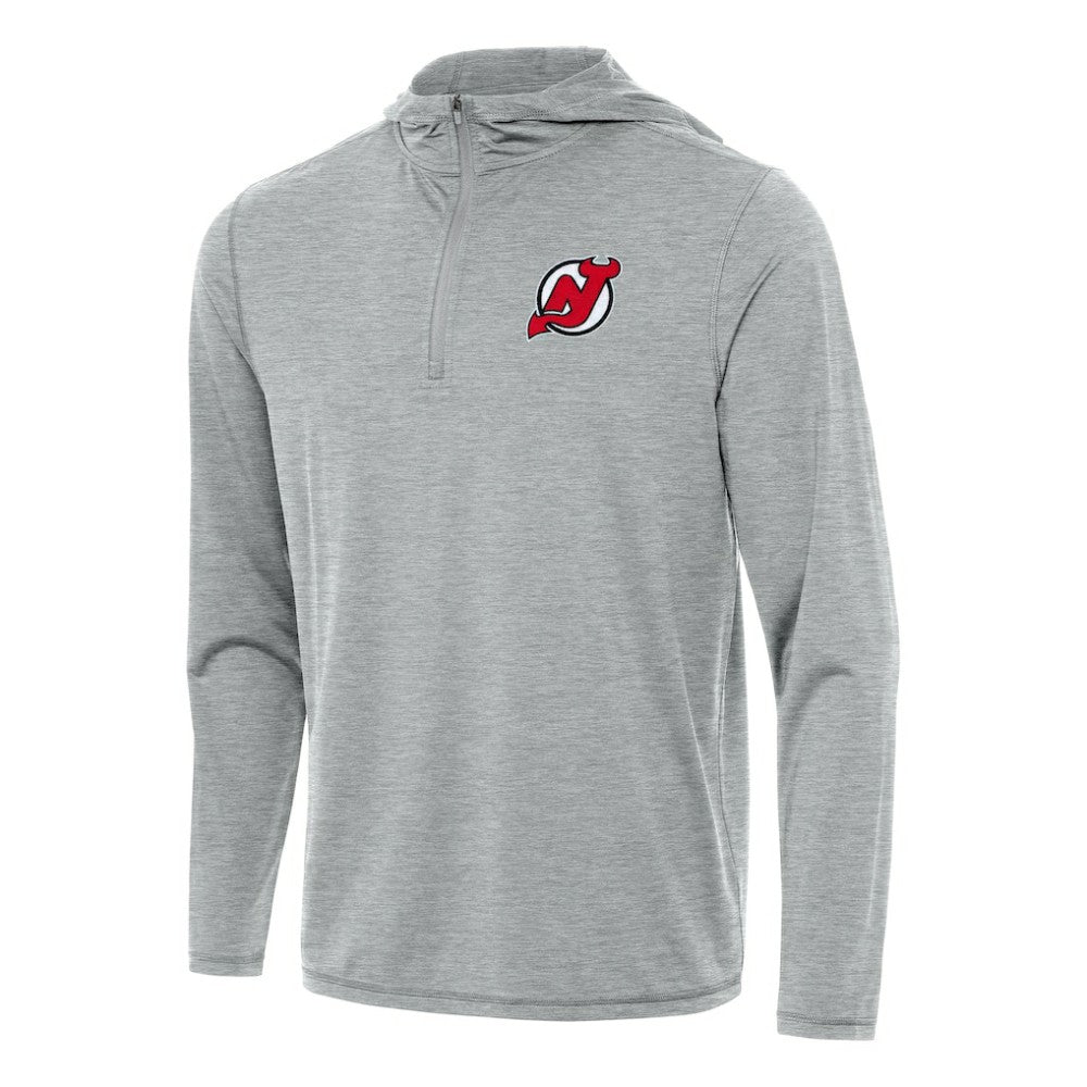 New Jersey Devils Antigua Tidy Quarter-Zip Hoodie On Sale