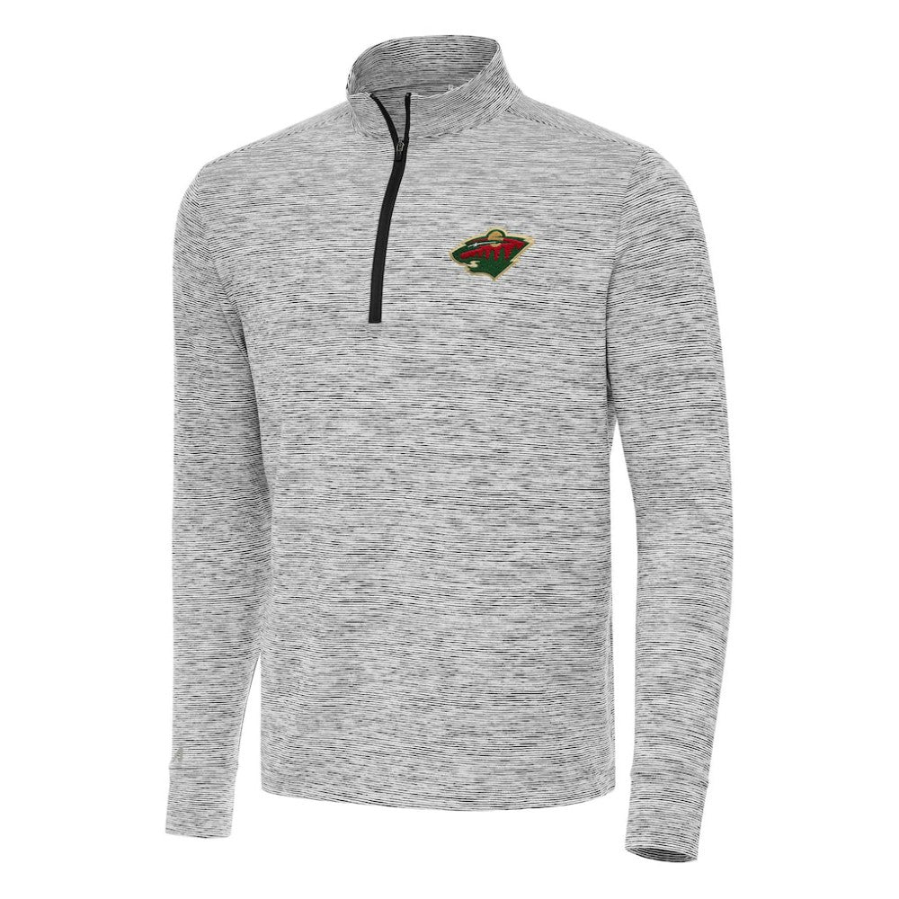 Minnesota Wild Antigua Cause Quarter-Zip Top On Sale