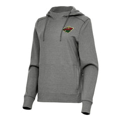 Minnesota Wild Antigua Women's Justice Pullover Hoodie Discount