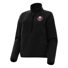 New York Islanders Antigua Women's Figure Half-Zip Pullover Sweatshirt Discount