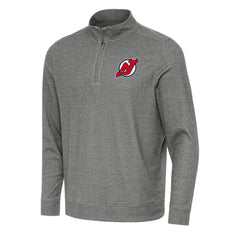 New Jersey Devils Antigua Subtle Quarter-Zip Sweatshirt Discount