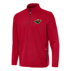 Minnesota Wild Antigua Perilous Quarter-Zip Sweatshirt Online