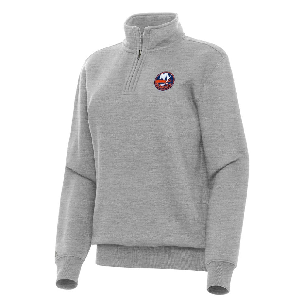 New York Islanders Antigua Women's Victory Quarter-Zip Sweatshirt Sale