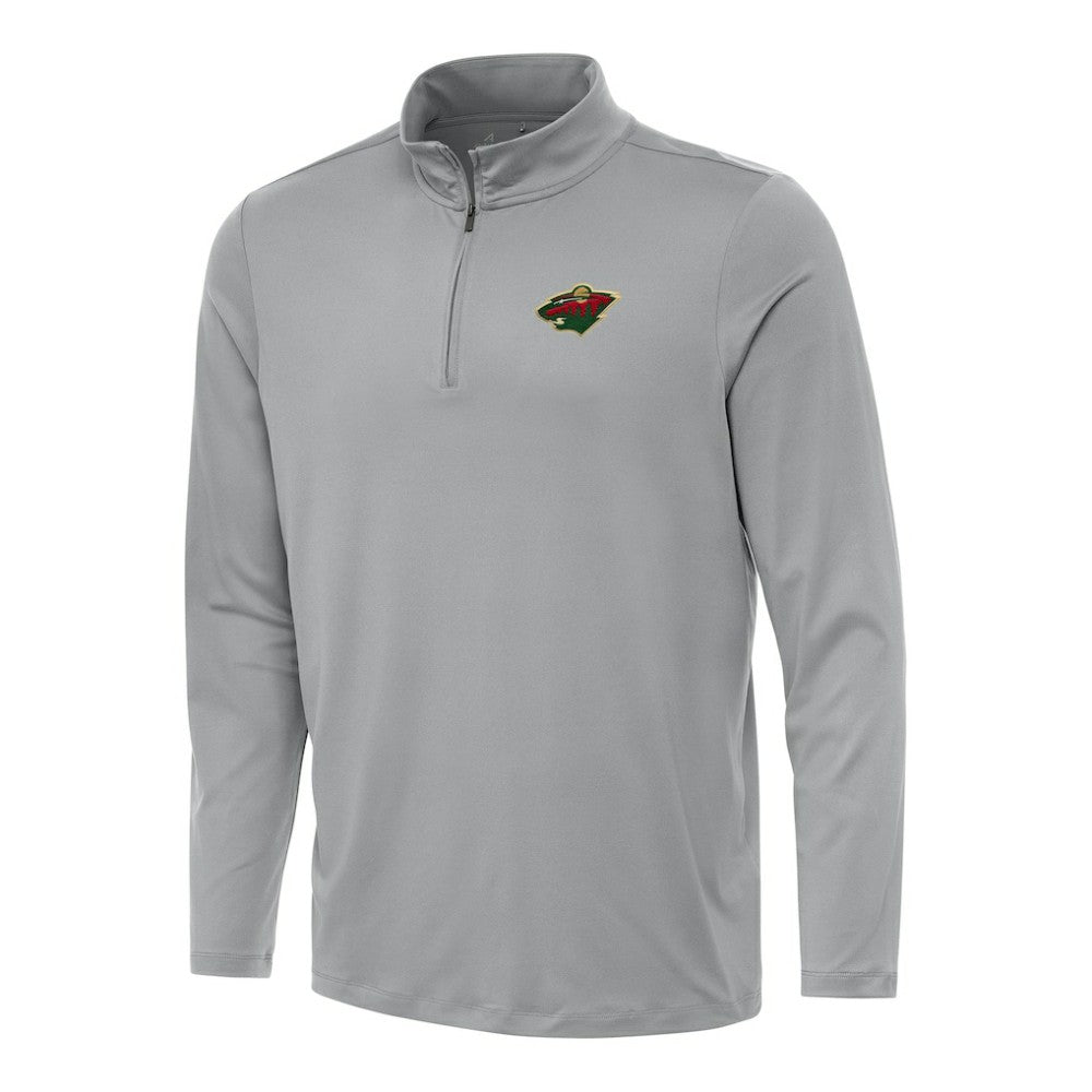 Minnesota Wild Antigua Reprocess Quarter-Zip Top Outlet