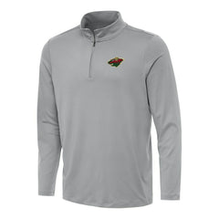 Minnesota Wild Antigua Reprocess Quarter-Zip Top Outlet