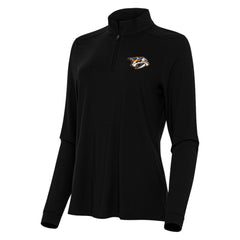 Nashville Predators Antigua Women's Intent Quarter-Zip Top Outlet