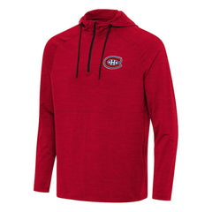 Montreal Canadiens Antigua Spikes Quarter-Zip Hoodie On Sale