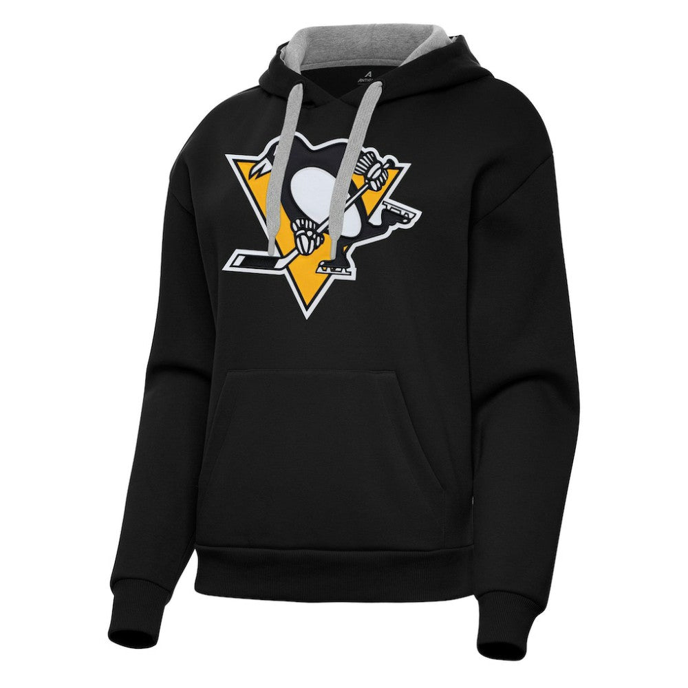 Pittsburgh Penguins Antigua Women's Victory Pullover Hoodie Discount