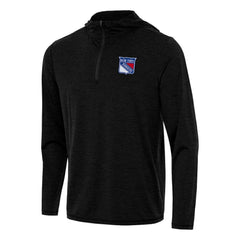 New York Rangers Antigua Tidy Quarter-Zip Hoodie Discount