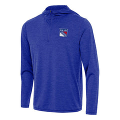 New York Rangers Antigua Tidy Quarter-Zip Hoodie Outlet