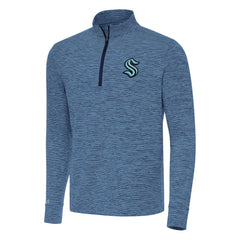 Seattle Kraken Antigua Cause Quarter-Zip Top On Sale