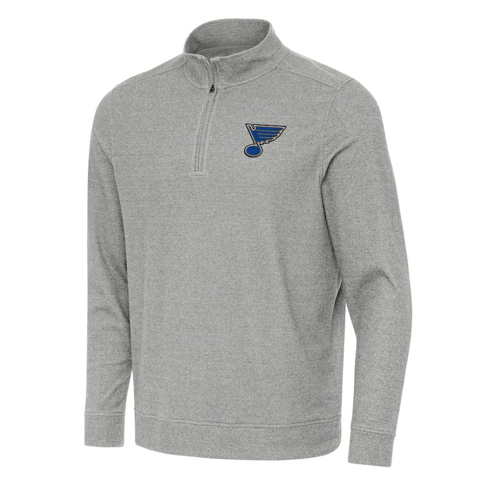 St. Louis Blues Antigua Subtle Quarter-Zip Sweatshirt For Sale