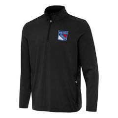 New York Rangers Antigua Perilous Quarter-Zip Sweatshirt Online