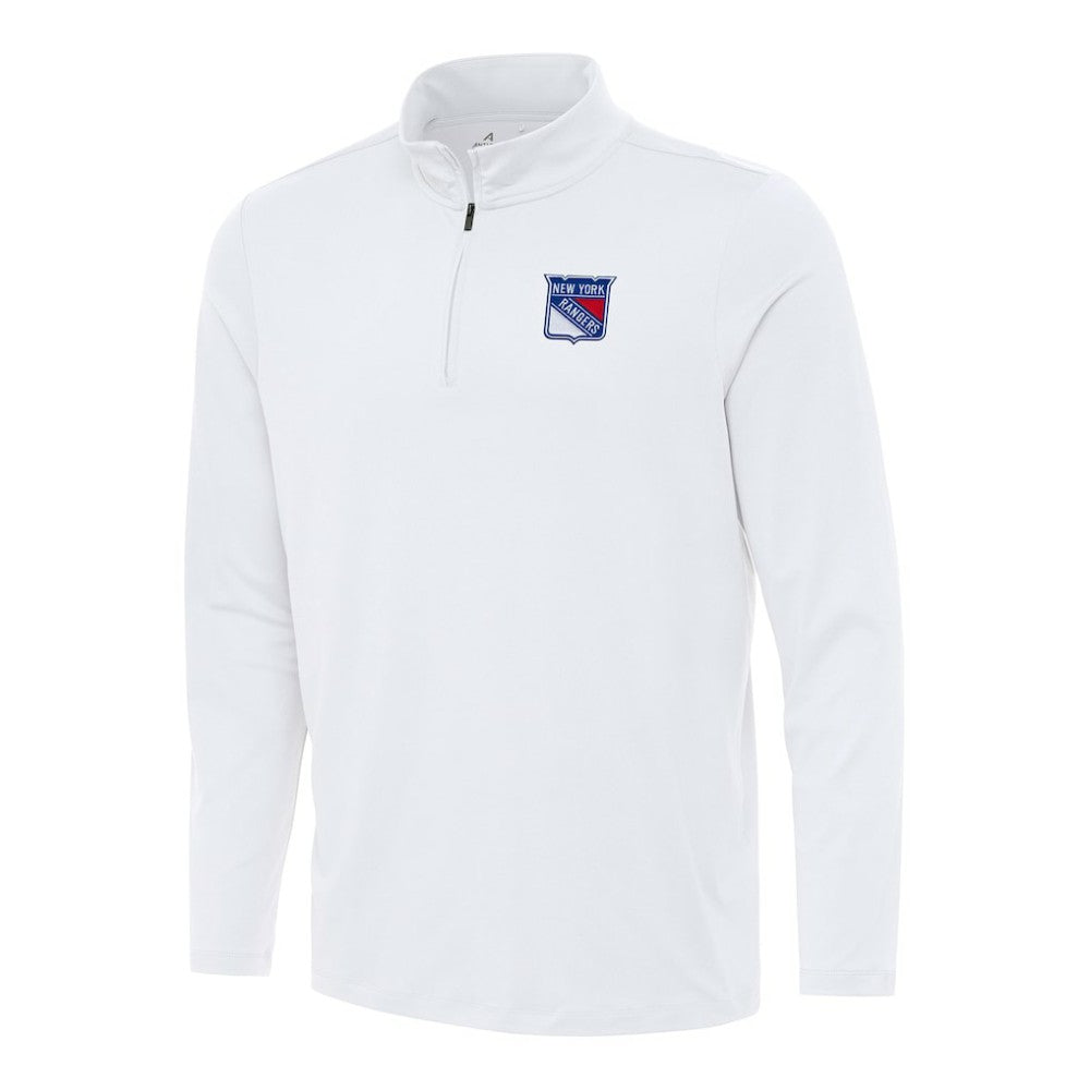 New York Rangers Antigua Reprocess Quarter-Zip Top Online