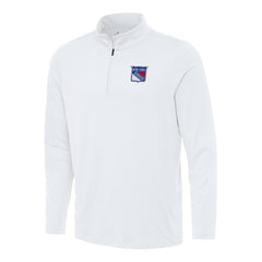 New York Rangers Antigua Reprocess Quarter-Zip Top Online